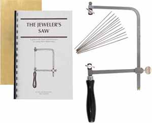 Four Piece Jeweler's Saw Set
for Cutting Inlays